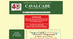 Desktop Screenshot of cavalcade.org.uk